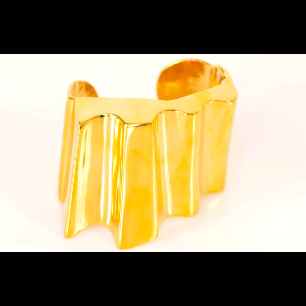 Ysl 18 Karact Gold Plated